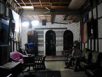 Interior of Mitre Hotel bar