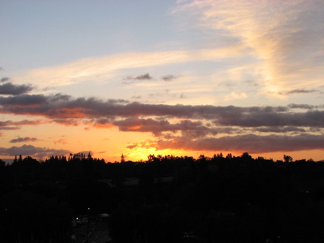Sunrise from Foothill College
