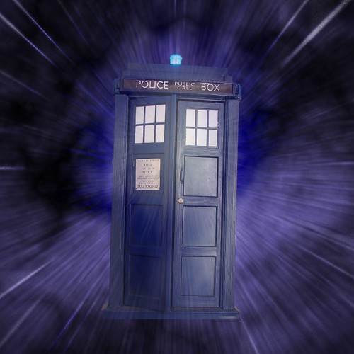 Like the TARDIS, your time machine has a fault.