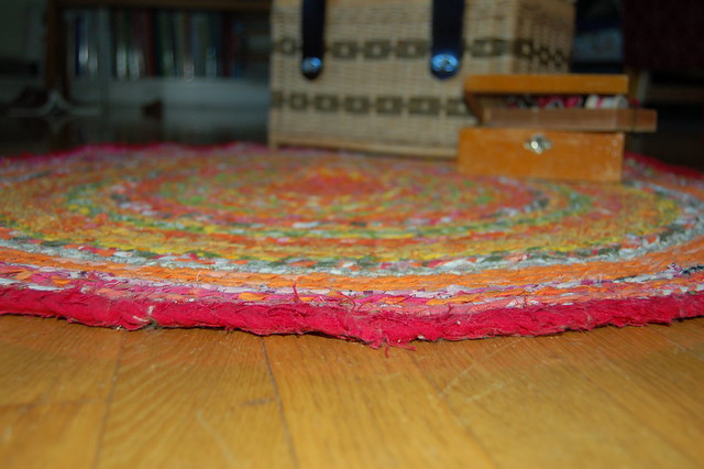 Crochted Rug Finished rug edge