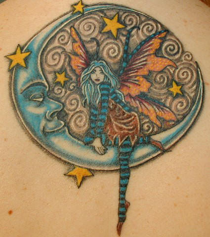 Upper  Tattoos on My Upper Back Tattoo   Flickr   Photo Sharing