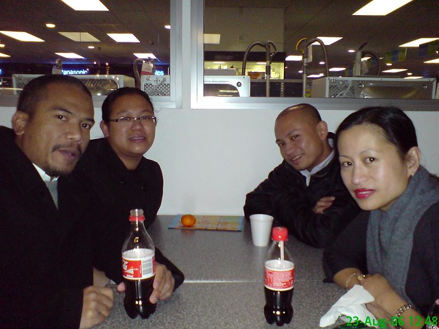 d lunch crew on a winters day, bnz centre, wellington, new zealand