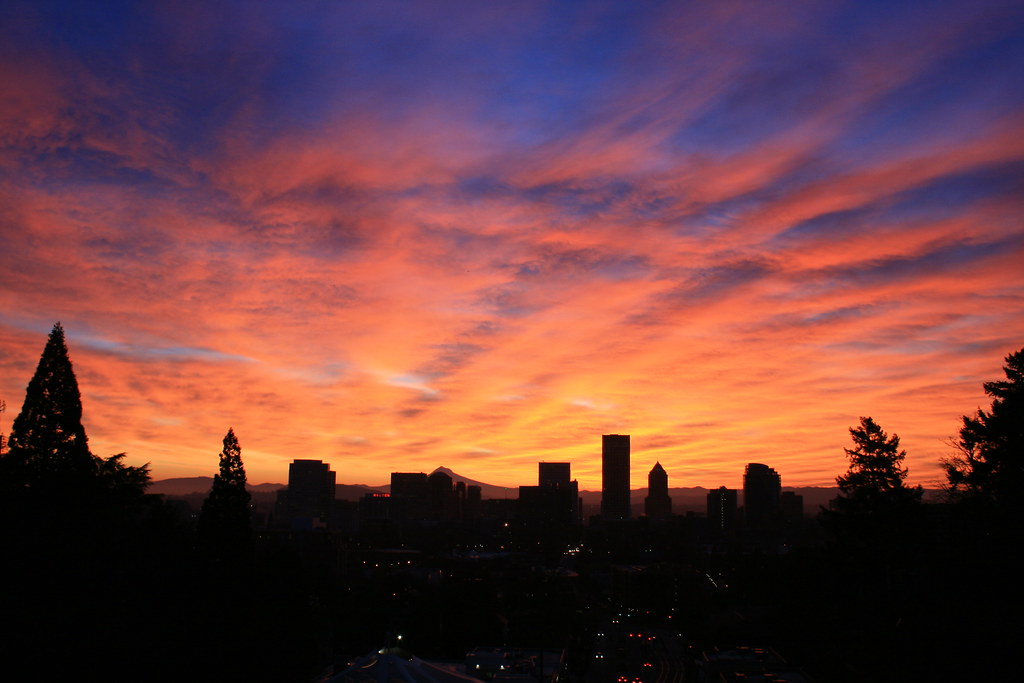Amazing Portland Sunrise