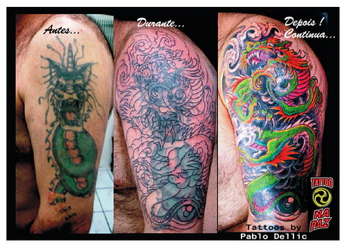 CoverUp TattooCobertura de Tatuagem Se voc curtiu as Tatuagens expostas 