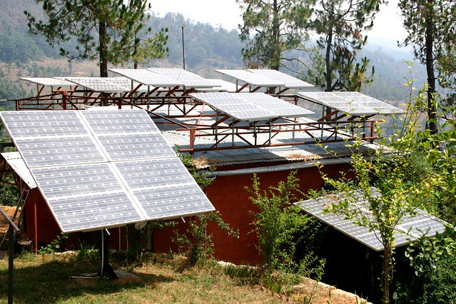 Solar panels in Uttaranchal