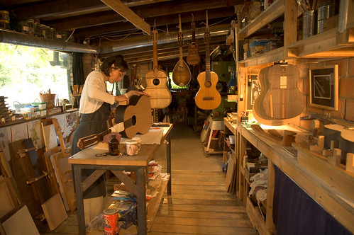 Lara's guitar workshop