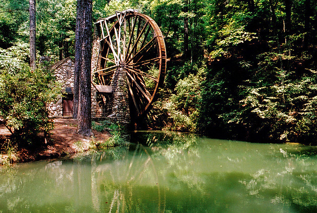 Berry College Mill (film scan)