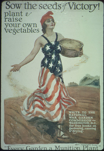 Sow the Seeds of Victory! Plant and Raise Your Own Vegetables. Write to the National War Garden Commission, Washington, D.C., for Free Books on Gardening, Canning, and Drying. "Every Garden a Munition Plant." Charles Lathrop Pack, President. ca. 1918
