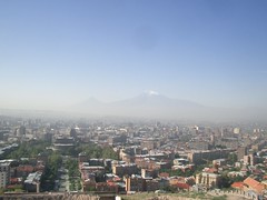 View from Yerevan's Cascade