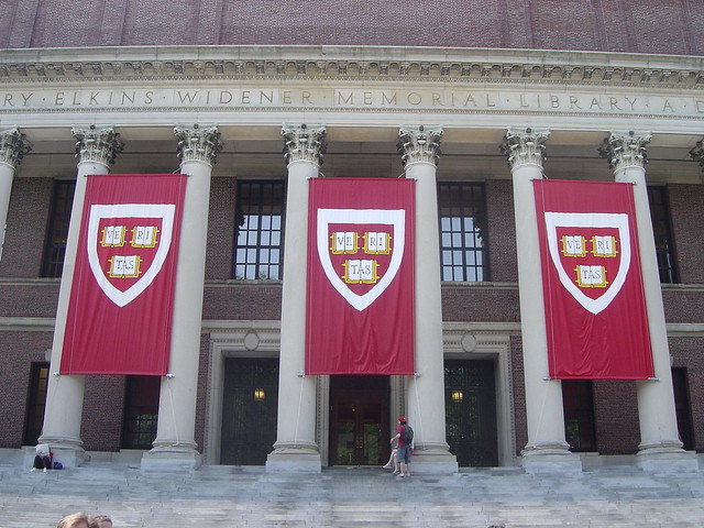Harvard College. Photo: Flickr/Matthew Boyer