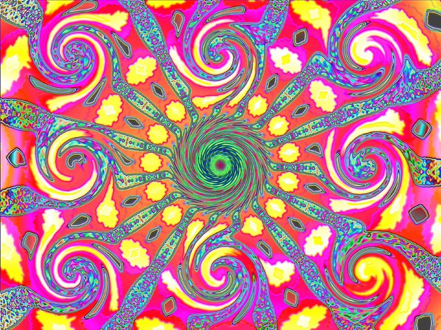 Psychedelic spirals