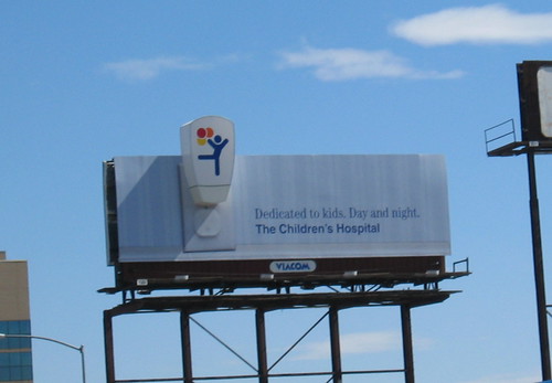children's hospital billboard