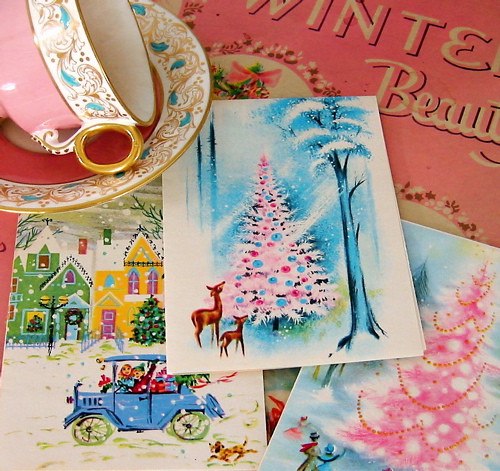 NOSTALGIA CHRISTMAS CARDS, VINTAGE CHRISTMAS CARDS