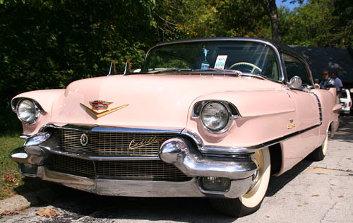 This 1956 Cadillac was originally owned by actress Kim Novak and was driven