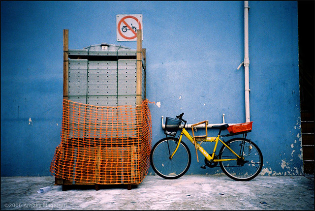 no bicycle parking