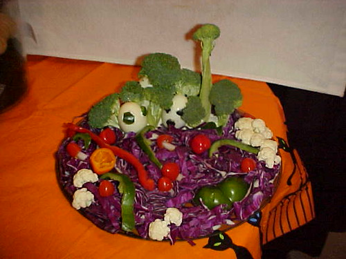 Haunted Forest Vegetable Platter