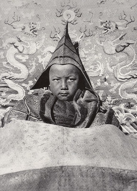 Huofo a Living Buddha in Gansu province, 1927
