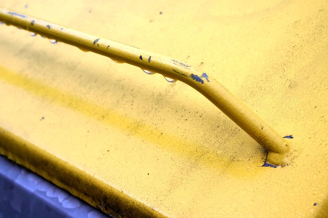 Yellow handle