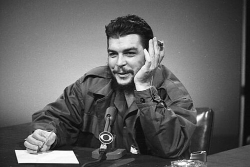 Che Guevara, Argentine-Cuban Revolutionary Speaks to CBS-TV's "Meet the Press" on December 13, 1964 (AP Photo). by Pan-African News Wire Photo File