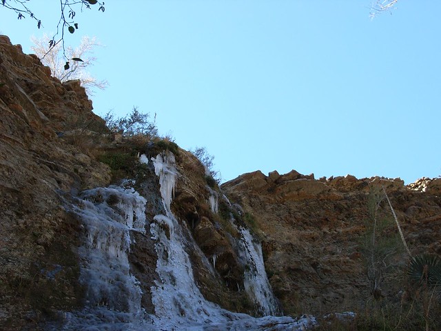 Frozen Fall, Canyon Wall