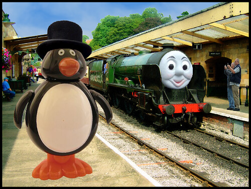 An Interesting Train - The Fat Controller by oddsock