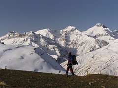 Trek from Spiti to Ladakh: India.