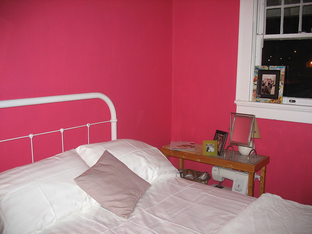 Newly pink room