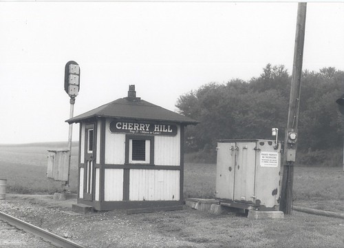 Cherry Hill Junction shanty. The Strasburg Railroad. Strasburg Pennsylvania USA. August 1990. by Eddie from Chicago