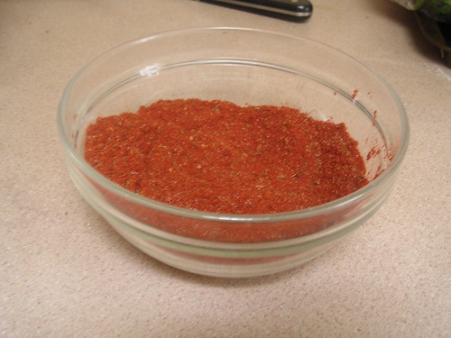 Spice mixture for chicken