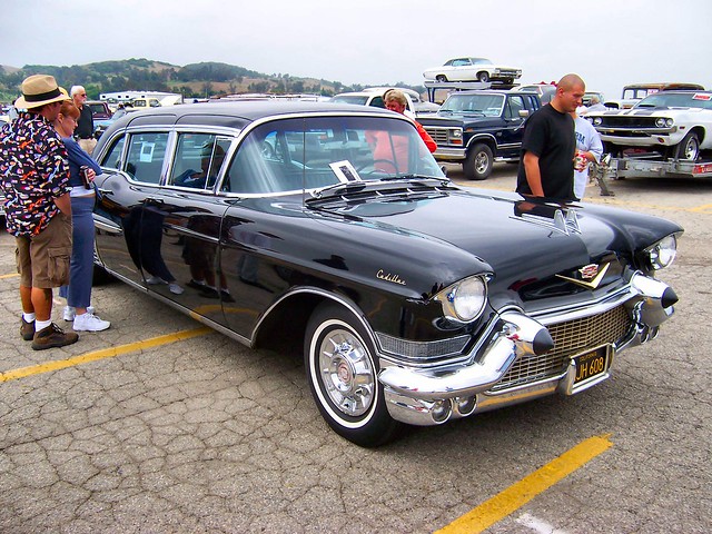 A lovely'57 Cadillac limo for sale