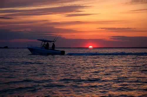 Sunset and Fishing by Alida's Photos