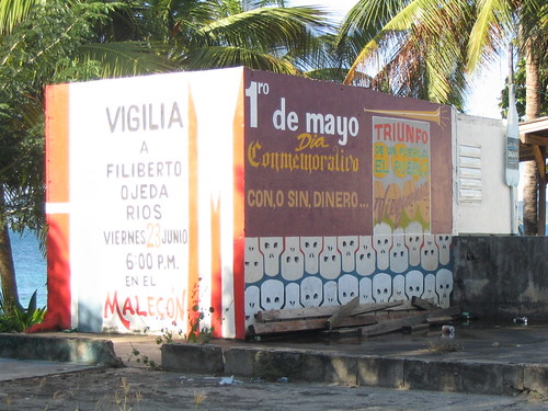Vieques - along the beachfront