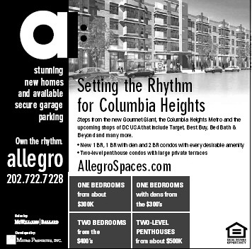 Ad, Allegro Condominiums