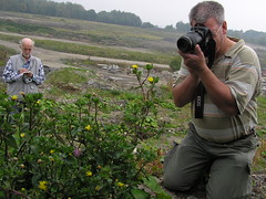Botanists with a camera