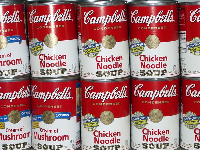What are the ingredients in Campbell's Chicken Noodle Soup?