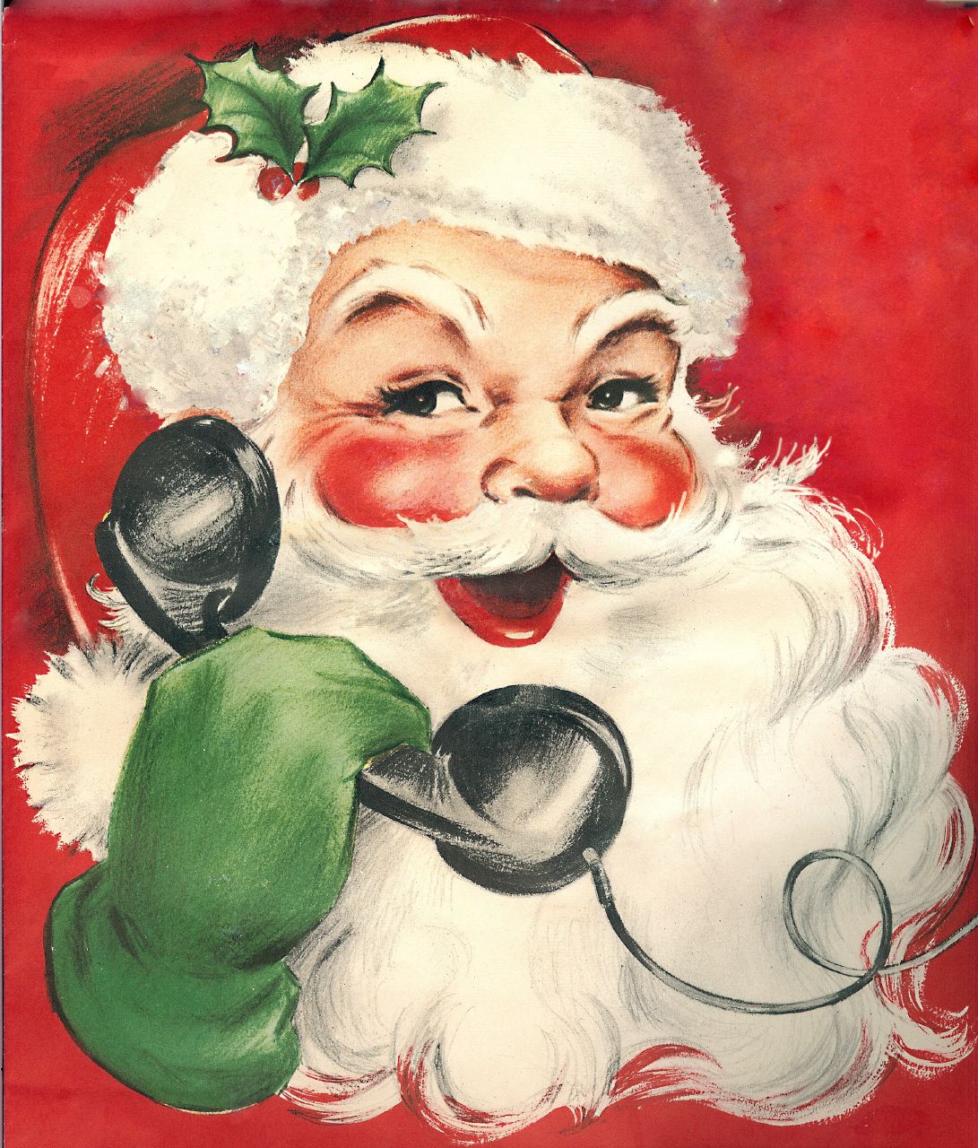 vintage santa clip art - photo #31