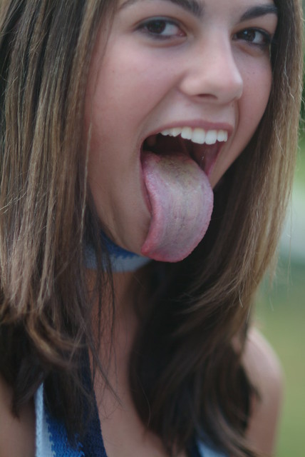 Teen Long Tongue 109