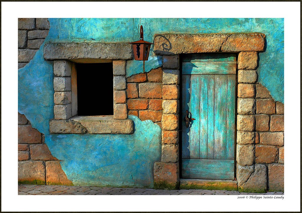 The Blue Door by Philippe Sainte-Laudy