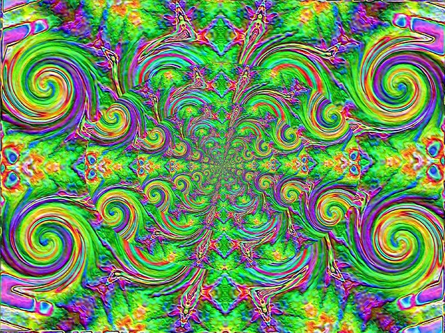 Endless psychedelic spirals