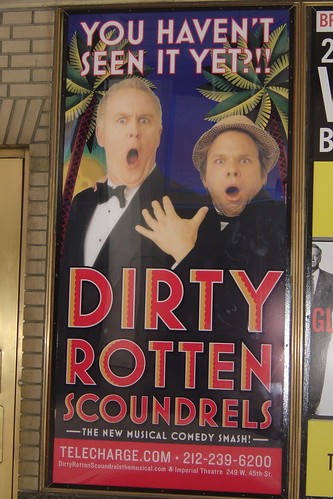 Dirty Rotten Scoundrels musical play at Milton's Play group 