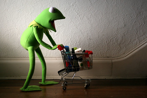 Kermit with Kart