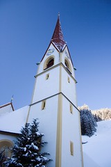 Skiing in Hintertux, Austria