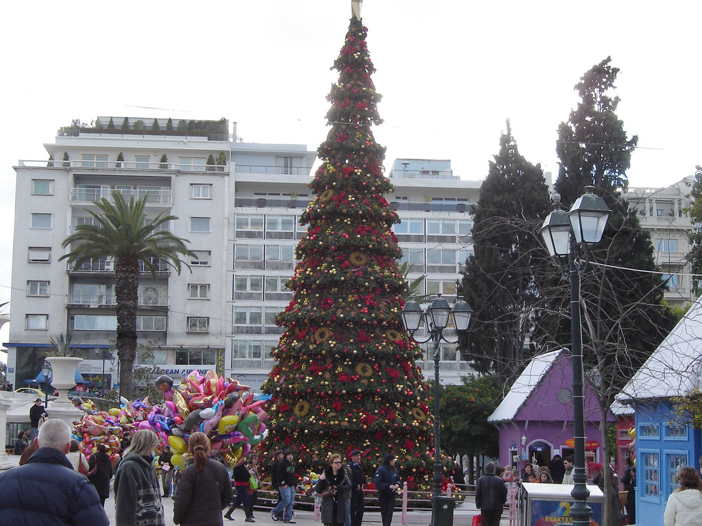 Christmas Tree at Syntagma
