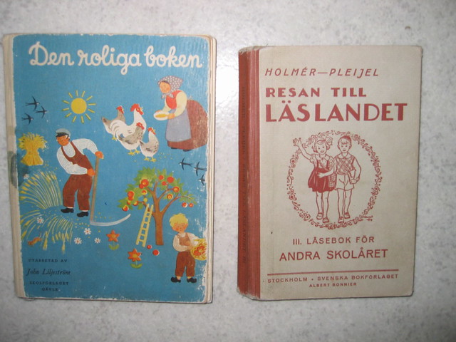 Vintage reading books