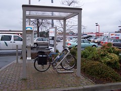 Bicycle parking shelters