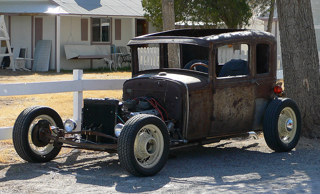 Rusty Hot Rod by Roadsidepictures