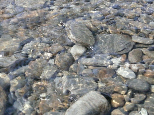 river pebbles