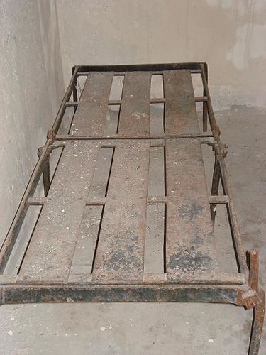 prison | Bed frame in Her Majesty's prison. This prison dat ...