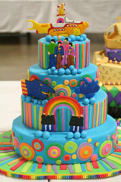 Very cool wedding cake