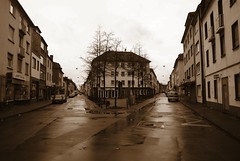 Krefeld in Rain